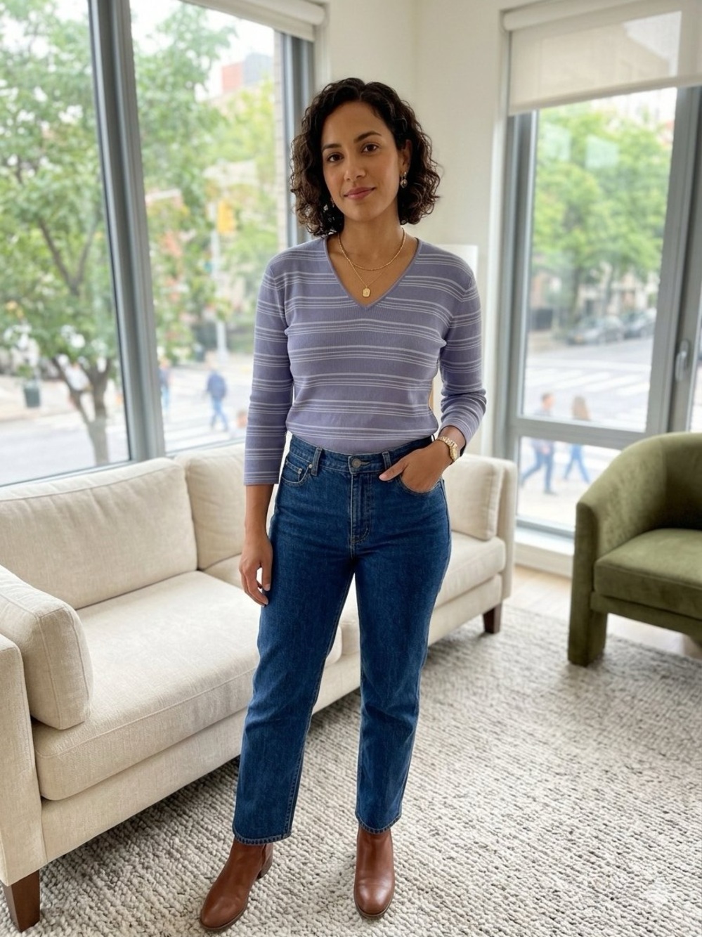 Brooks 346 100% silk top